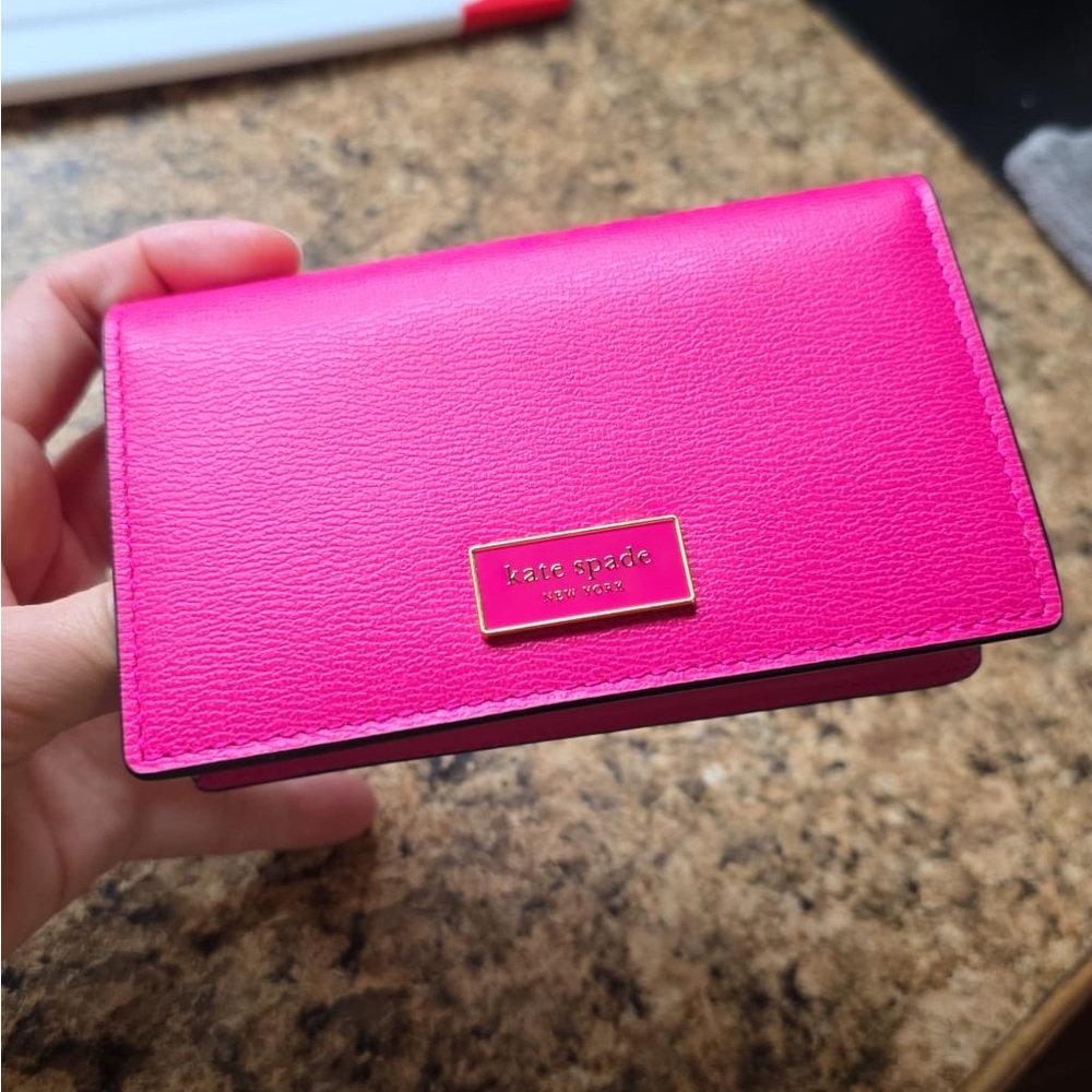 Kate Spade Fuchsia Card Holder